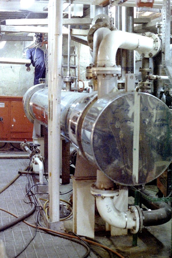 Marine Tube and Shell Heat Exchanger