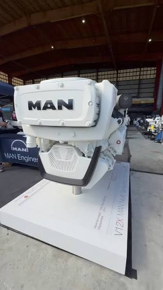 Next-Gen V12 Commercial Marine Propulsion Engine